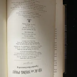 Tội ác và hình phạt của nhà văn Nga Fyodor Dostoevsky. 1030702
