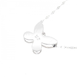 K18WG Bướm Kim Cương Dây Chuyền 0.01CT - Hàng hiệu Chính hãng 860613