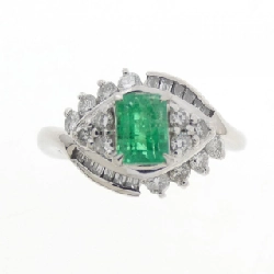 Nhẫn Emerald PT900 0.48CT - Hàng hiệu Chính hãng 854555