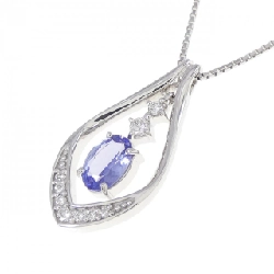 K18WG Mặt dây chuyền Tanzanite 0.44CT - Hàng hiệu Chính hãng 861949