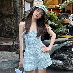 Jumpsuit dạ tweed cực xinh size S 1008566