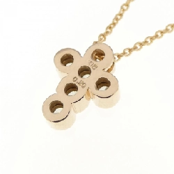 K18PG Dây chuyền kim cương hình chữ thập 0.20CT - Hàng hiệu Chính hãng 863676