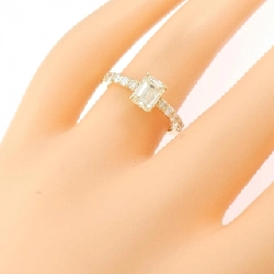 Nhẫn kim cương K18YG 1.101CT LY VVS2 cắt hình thoi - Hàng hiệu chính hãng 874056