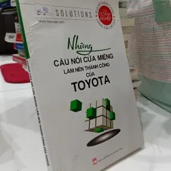Sách Những câu nói cửa miệng làm nên thành công của Toyota