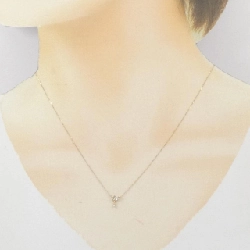 K10YG Đá Topaz Trắng Dây Chuyền - Hàng hiệu Chính hãng 859470