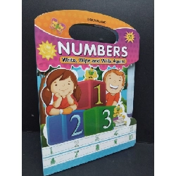 Numbers write, wipe and write again! mới 80% ố bẩn có viết nhẹ HCM2809 Dreamland HỌC NGOẠI NGỮ Rebooks.vn