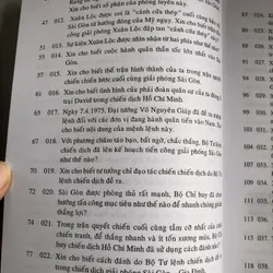100 câu hỏi đáp về Chiến dịch Hồ Chí Minh lịch sử 727866