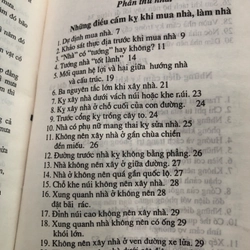 NHỮNG ĐIỀU CẤM KỴ VỀ NHÀ Ở HIỆN ĐẠI ( sách dịch) - 250 trang, nxb: 1999 305432