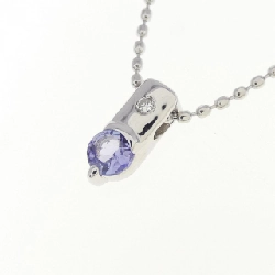 K18WG Đá Tanzanite Dây Chuyền - Hàng hiệu Chính hãng 861861