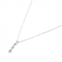 K18WG Dây chuyền kim cương 0.1CT - Hàng hiệu Chính hãng 862641