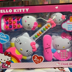 Bộ đồ chơi đàn Hello Kitty gồm 3 món KT1203 301952