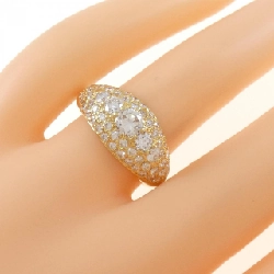 Nhẫn kim cương Pave K18YG 0.35CT 668149