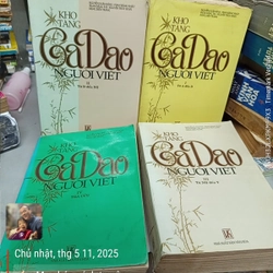 BÁN BỘ SÁCH HIẾM – KHO TÀNG CA DAO NGƯỜI VIỆT