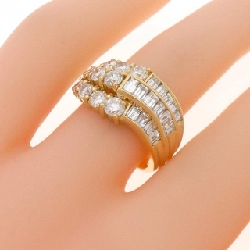 Nhẫn kim cương K18YG 1.80CT - Hàng hiệu Authentic 852903