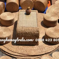 Bàn ghế đôn lục bình ngồi trà đạo 674632