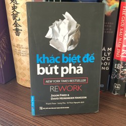 Sách Kỹ Năng Sống:Khác Biệt Để Bứt Phá- mới 90%