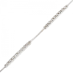 K18WG Vòng tay kim cương 1.00CT - Hàng hiệu Chính hãng 870802