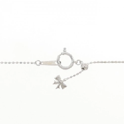 K18WG Dây chuyền kim cương hình ruy băng 0.30CT - Hàng hiệu Chính hãng 865674