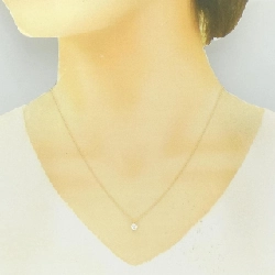 Dây chuyền kim cương K18YG 0.315CT G I1 VG - Hàng hiệu Chính hãng 872412