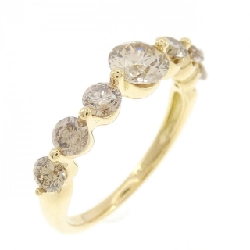 Nhẫn kim cương K18YG 0.70CT