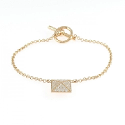 Vòng tay H của Hermès - Hàng hiệu Chính hãng 846810