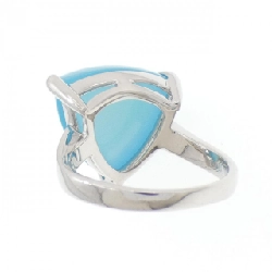 Nhẫn Chalcedony K18WG 13.25CT - Hàng hiệu Chính hãng 854782