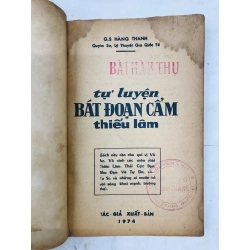 Tự luyện bát đoạn cẩm thiếu lâm - Hàng Thanh 127369