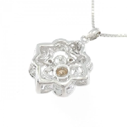 K18WG Dây chuyền kim cương 0.40CT - Hàng hiệu Chính hãng 858890