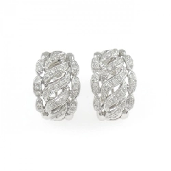 Bông tai kim cương K18WG/K14WG 0.52CT - Hàng hiệu Chính hãng