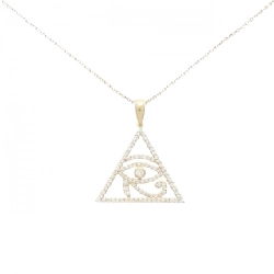 K18YG Dây chuyền kim cương 0.75CT - Hàng hiệu Chính hãng