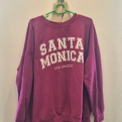 Áo nỉ nữ Santa Monica màu mận - Avella - sz 16