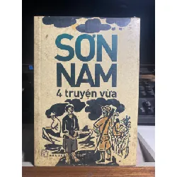 Sơn Nam- 4 truyện vừa- NXB Trẻ- Sách lưu kho còn seal STB1239 Blogmeo 27525