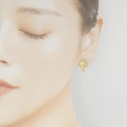 Bông tai lá 750YG/K18YG - Hàng hiệu Authentic 869598