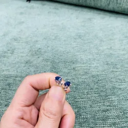 Đội nụ bạc 925 Saphire 