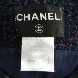 Áo khoác không cổ CHANEL P45580V33531 13P 630294