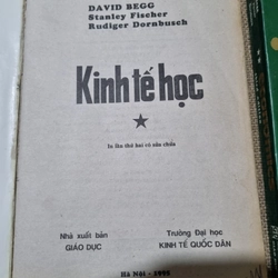 Kinh tế học |  David Bergg| xuất bản 1995 327130