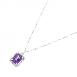 PT900/K18WG Mặt dây chuyền Amethyst 2.10CT - Hàng hiệu Chính hãng 861246