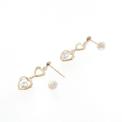 K18 Ba màu Heart Bông tai - Hàng hiệu Authentic 876682