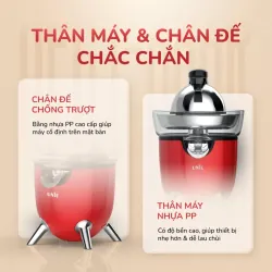 Máy vắt cam điện tự động UNIE UECJ-666R - Vắt kiệt nước, dùng siêu 🍊 727459