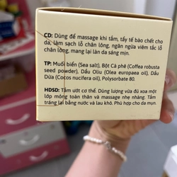 Tẩy da chết cafe cốt dừa cỏ mềm siêu thơm siêu sạch siêu mềm mại 501589