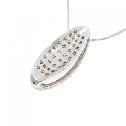 750WG/750BG/K18WG Pave Diamond Necklace 1.68CT - Hàng hiệu Chính hãng 860401