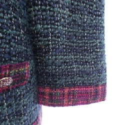 Áo khoác không cổ CHANEL 633317