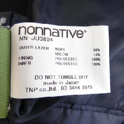 NONNATIVE NN-JU3804 Áo khoác - Hàng hiệu Authentic 886353