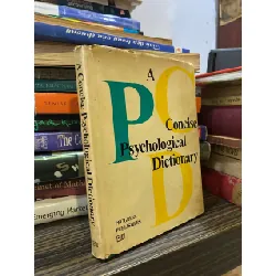 A Concise Psychological Dictionary 626331