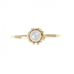 Nhẫn ngọc trai Akoya K18YG 3.3mm - Hàng hiệu Chính hãng 854192