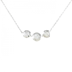 K18WG Dây chuyền kim cương 0.50CT - Hàng hiệu Chính hãng