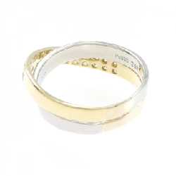 Nhẫn kim cương 750/PT900 0.26CT - Hàng hiệu Authentic 851422