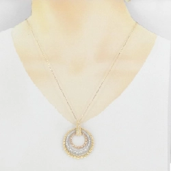 K18YG/PT900/K18PG Dây chuyền kim cương 1.50CT - Hàng hiệu Authentic 851158