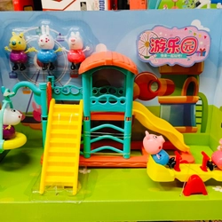 Đồ chơi nhà búp bê khu vui chơi của heo peppa 7531 309154