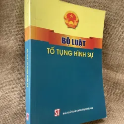 Bộ luật tố tụng hình sự 